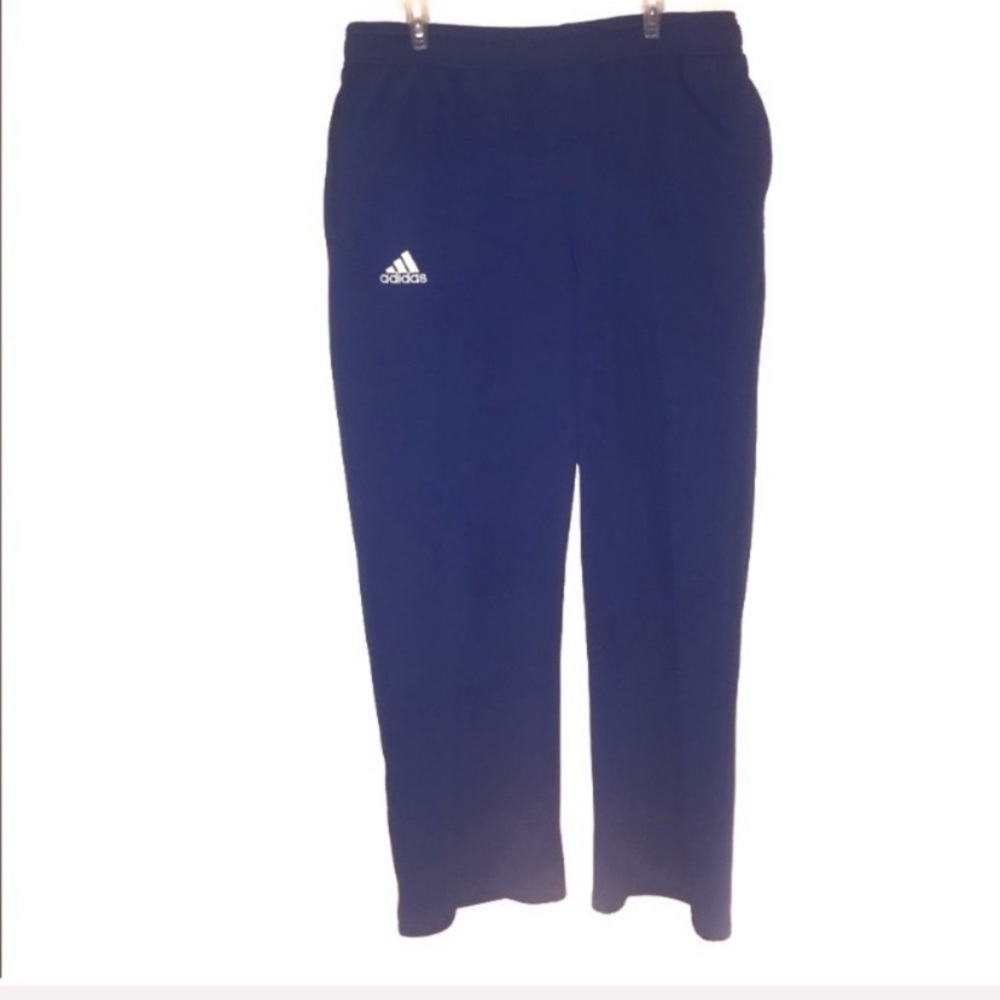 Adidas blue sweatpants comfortable L
